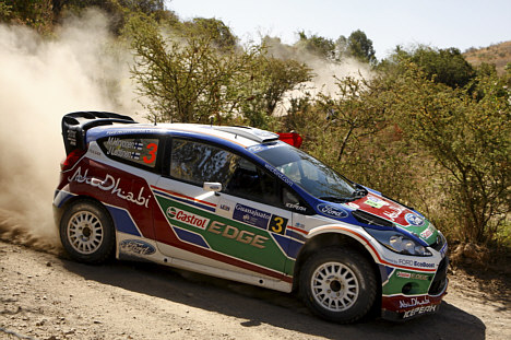 Mikko Hirvonen – Ford Fiesta RS WRC.